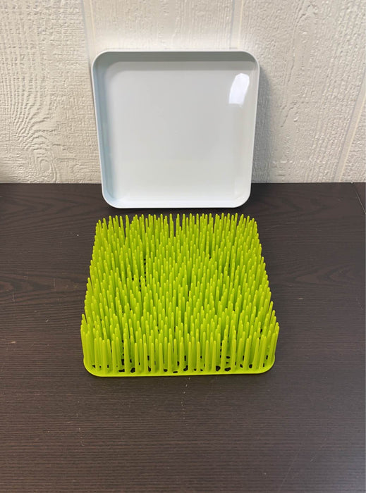 secondhand Boon Grass Countertop Drying Rack, Green, Grass Countertop Drying Rack