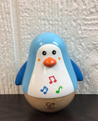 used Hape Penguin Musical Wobbler