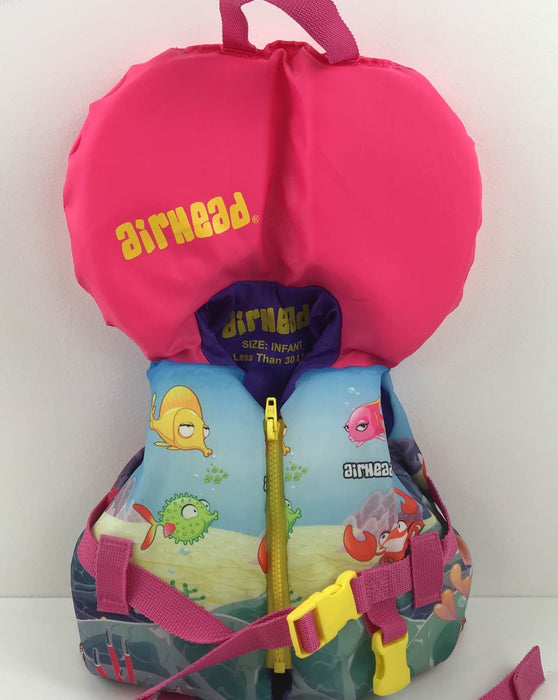 secondhand Airhead Sports Treasure Infant Life Vest