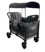 used Wonderfold W4 Multifunctional Quad Stroller Wagon, 2021, Charcoal Grey