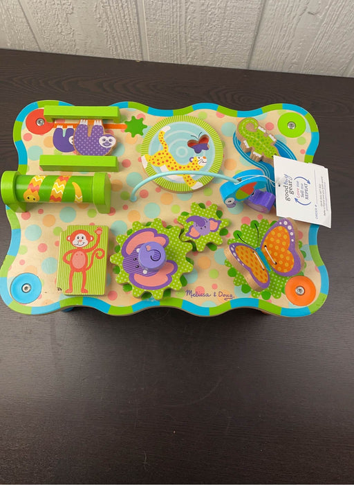 secondhand Melissa & Doug Jungle Wooden Activity Table