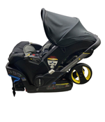 secondhand Doona Infant Car Seat & Stroller Combo, 2023, Nitro Black