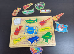 secondhand BUNDLE Melissa & Doug Wooden Puzzles