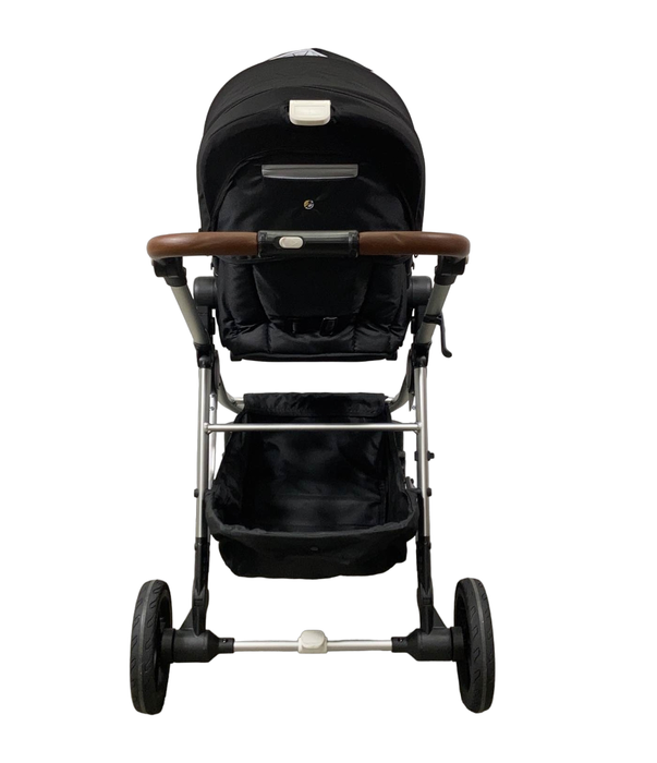 Mockingbird Single to Double Stroller, 2022, Silver with Penny Leather, Windowpane, Black