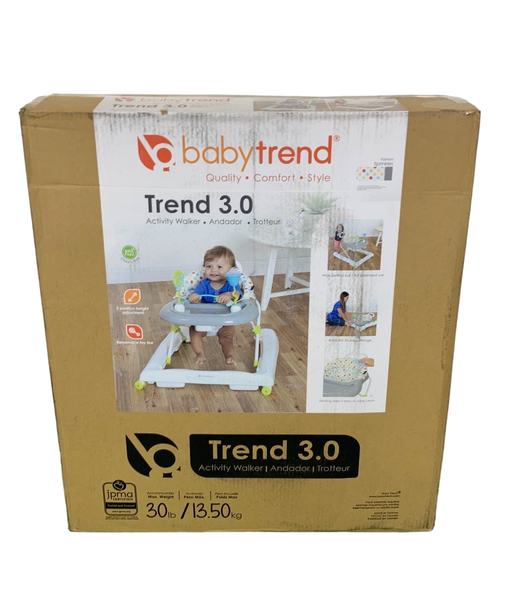 used Baby Trend Activity Walker, Blue Sprinkles