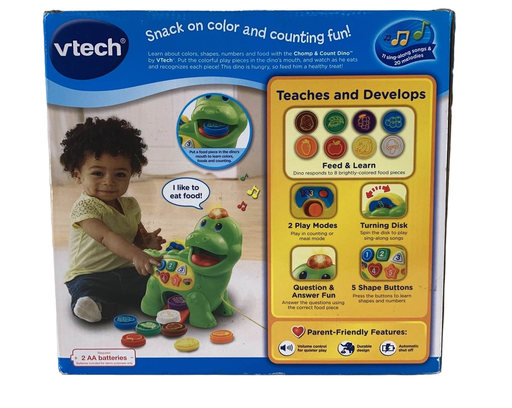 secondhand VTech Chomp And Count Dino