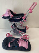 used Hauck Classic Julia Navy and Pink Toy Doll Pram