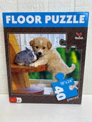 used Cardinal Floor Puzzle, Puppy Dog 18x24 40 piece