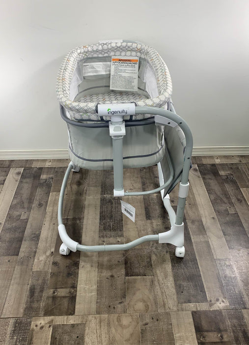 secondhand Ingenuity Dream & Grow Bedside Bassinet-HIDDEN NEED NEW PICTURES