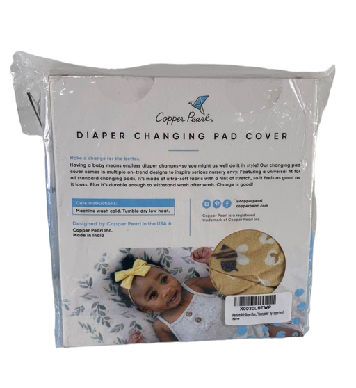 secondhand Copper Pearl Diaper Changing Pad Cover