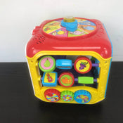 secondhand VTech Sort And Discover Activity Cube