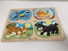 secondhand Melissa & Doug Wooden Puzzle