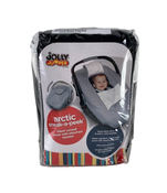 used Jolly Jumper Arctic Sneak-A-Peek Infant Car Seat Cover With Attached Blanket