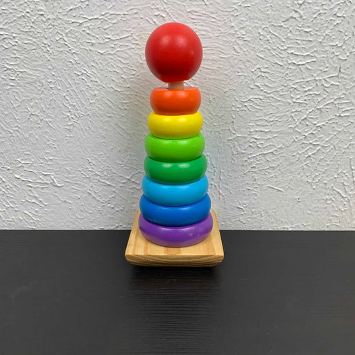 used Melissa & Doug Rainbow Stacker Classic Toy