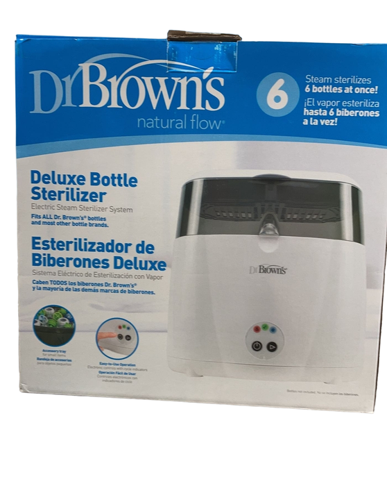 used Dr. Brown's Deluxe Bottle Sterilizer