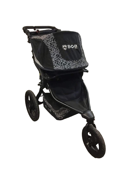 used BOB Revolution Flex 3.0 Single Jogging Stroller, 2021, Lunar Black