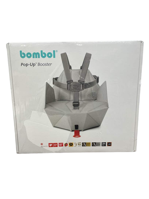 used Bombol Pop-Up Booster, Pebble Grey