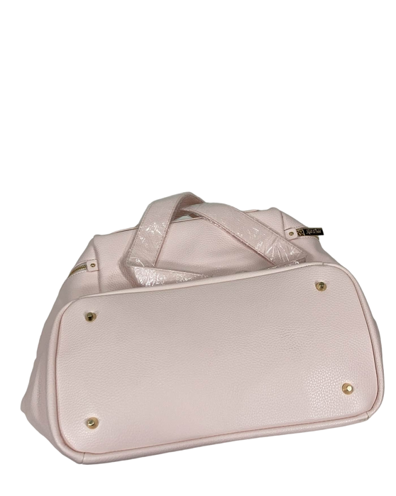 secondhand Luli Bebe Monaco Diaper Bag Petite, Pastel Pink