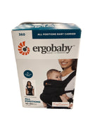 used Ergobaby 360 All Positions Cool Air Mesh Baby Carrier, Onyx Black