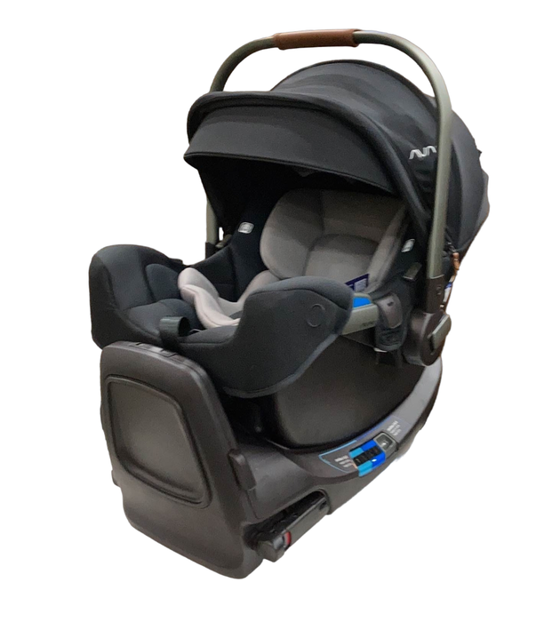 secondhand Nuna PIPA rx Infant Car Seat, 2023, Caviar