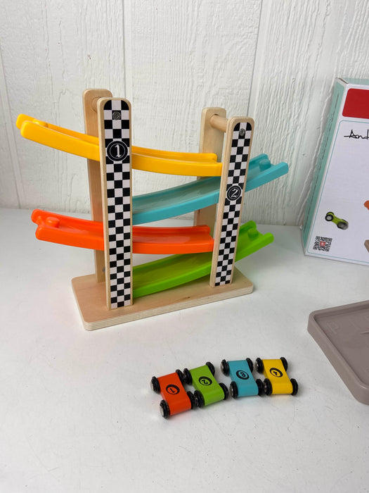 secondhand Top Bright Wooden Car Ramp Race Track