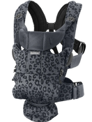 used BabyBjorn Baby Carrier Free, Anthracite/Leopard 3D Mesh