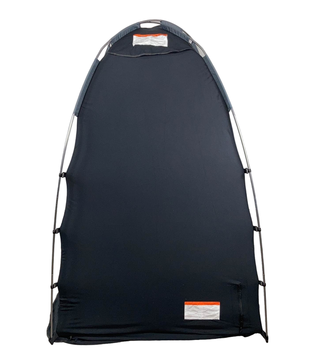 secondhand SlumberPod 3.0 Sleep Canopy, Black with Grey Accents