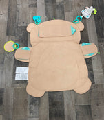 secondhand Bright Starts Tummy Time Prop & Play Mat, Teddy Bear