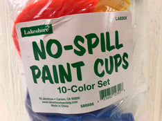 secondhand Lakeshore No-Spill Paint Cups