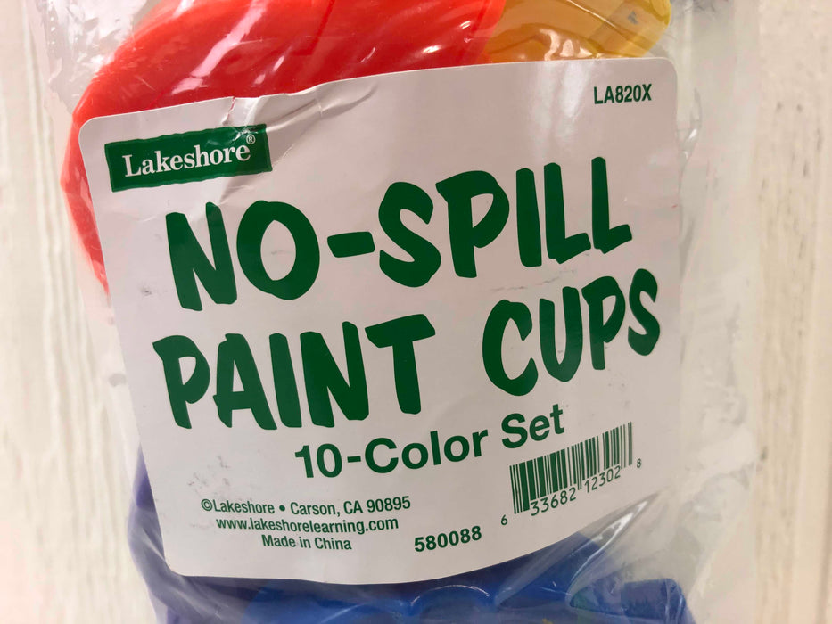 secondhand Lakeshore No-Spill Paint Cups