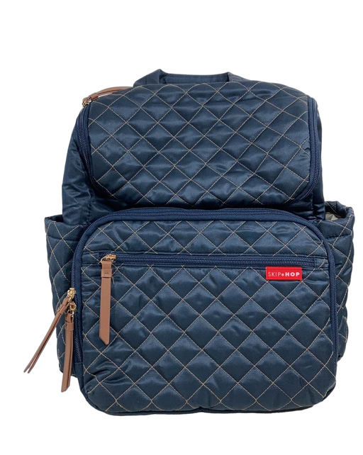 used Skip Hop Forma Pack & Go Diaper Bag, Navy