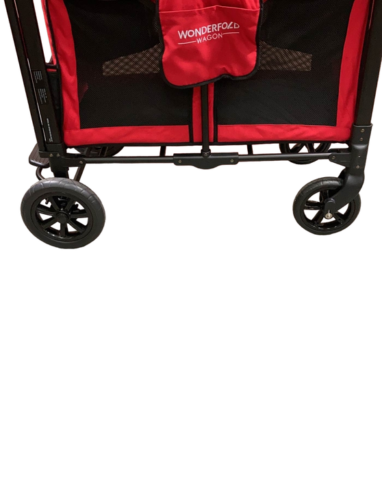 used Wonderfold W2 Original Multifunctional Double Stroller Wagon, 2021, Red