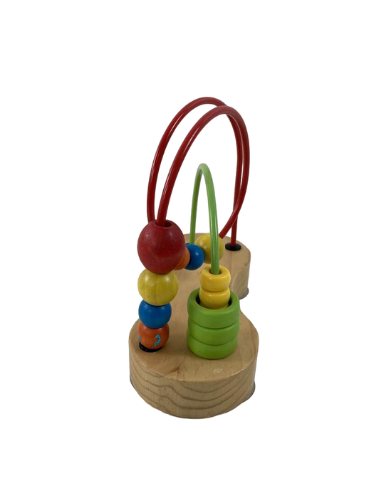 secondhand Hape Double Bubble Wooden Bead Maze