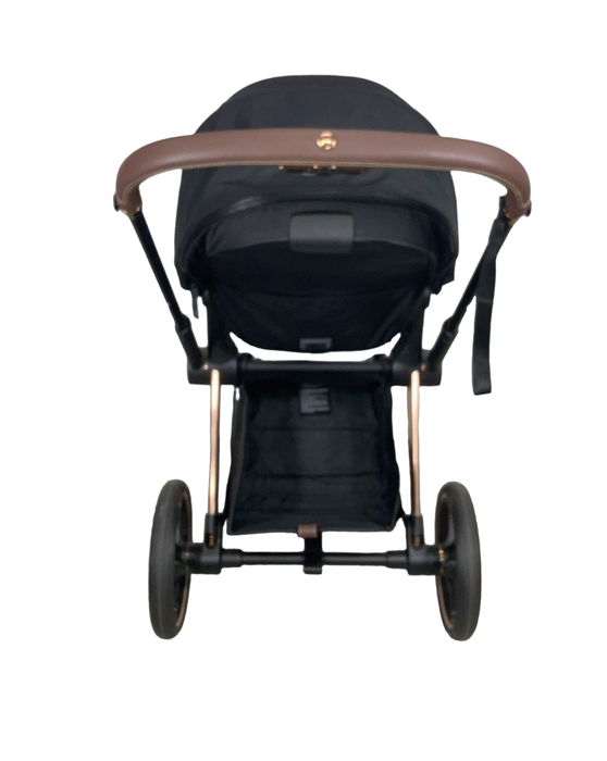 Cybex PRIAM Stroller, Deep Black, Rosegold, 2021