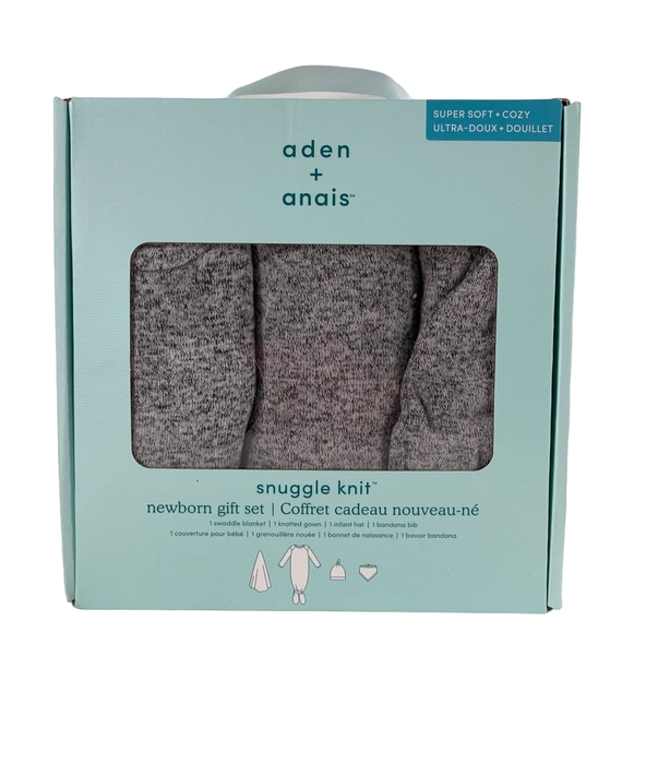 used Aden + Anais Snuggle Knit Newborn Gift Set