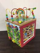 used ALEX Toys Discover My Busy Town Wooden Activity Cube