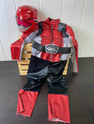 secondhand Disguise Power Rangers Costume, Beast Morphers Red Beast Size Small