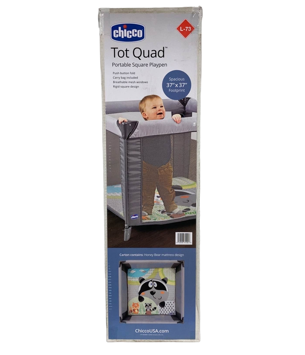 used Chicco Tot Quad Portable Square Playpen