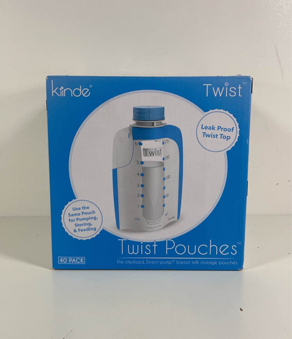 secondhand Kiinde Twist Pouches, 6oz