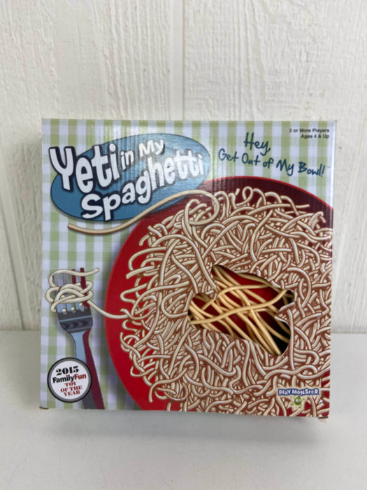 used Play Monster Yeti In My Spaghetti Game