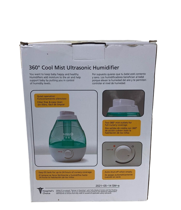 secondhand Safety 1st Cool Mist Ultrasonic Humidifier