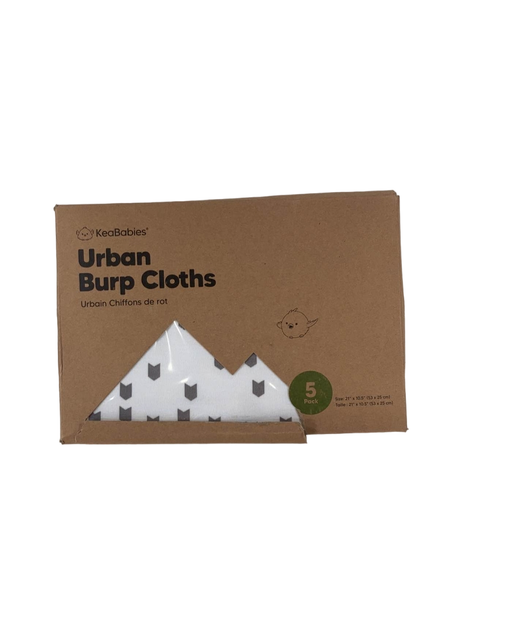 used KeaBabies Urban Burp Cloths