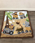 used Lambs & Ivy Safari Express Bedding Set