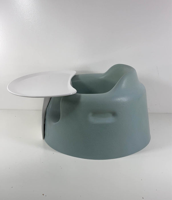 secondhand Bumbo Floor Seat With Play Tray, Cool Grey