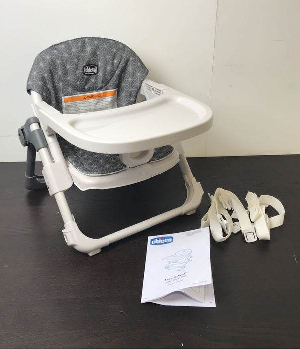 used Chicco Take-A-Seat 3-in-1 Travel Seat, Grey Star