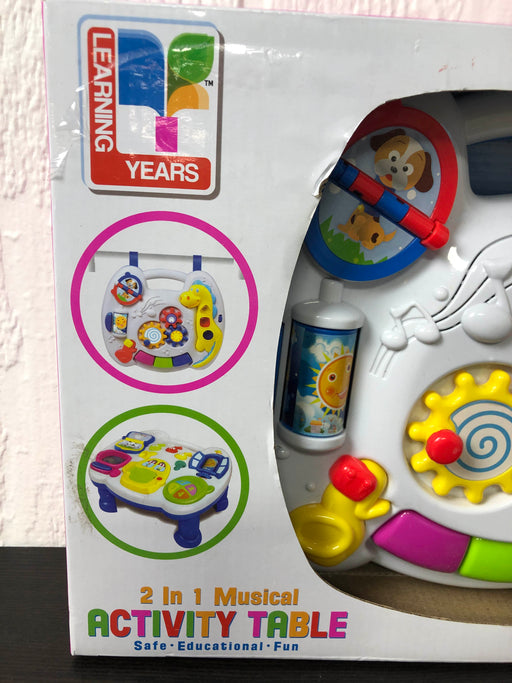 secondhand Learning Years 2-in-1 Activity Table