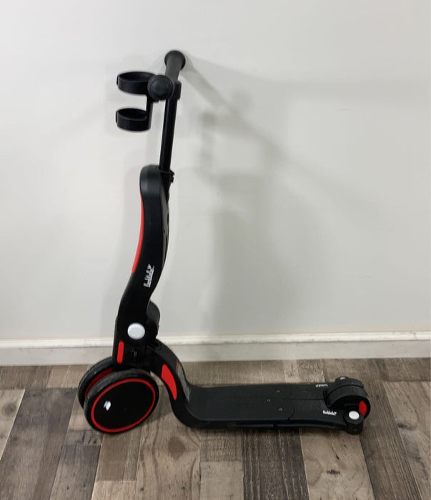 used Larktale Scoobi 5-in-1 Scooter, Barossa (Red/Black)