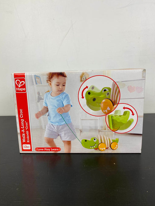 used Hape Walk-A-Long Croc