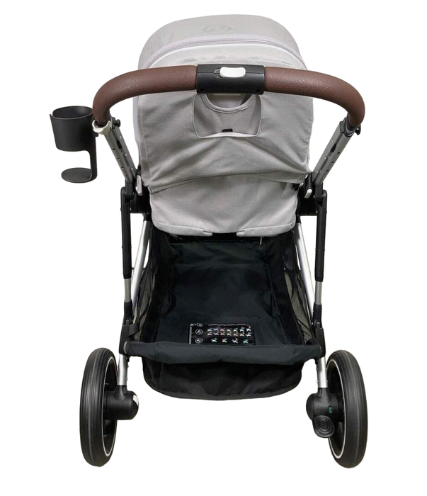 Cybex Gazelle S Modular Stroller, Silver Frame, Lava Grey, 2022