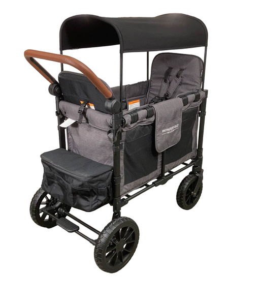 used Wonderfold W2 Luxe Multifunctional Double Stroller Wagon, 2022